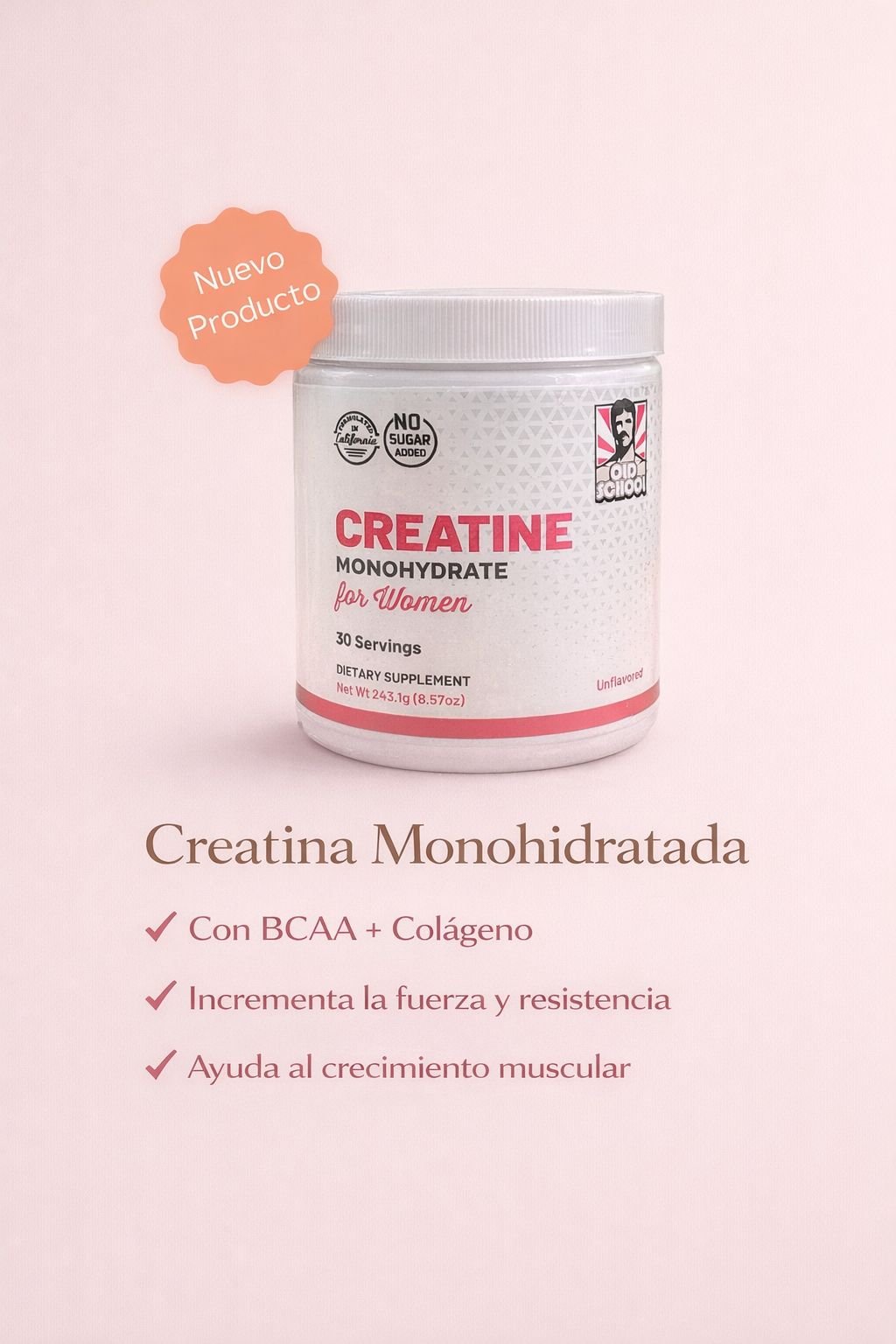 Creatina Monohydrate for Women